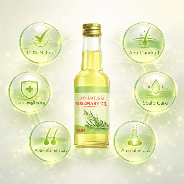 Yari 100% Natural Rosemary Oil 250 ml - CosFair GmbH