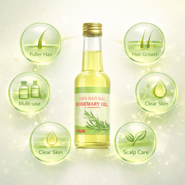 Yari 100% Natural Rosemary Oil 250 ml - CosFair GmbH