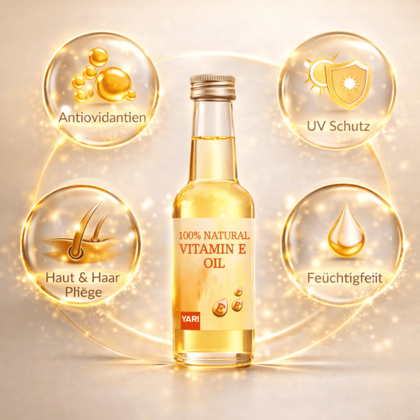 Yari 100% Natural Vitamine E Oil 250 ml - CosFair GmbH