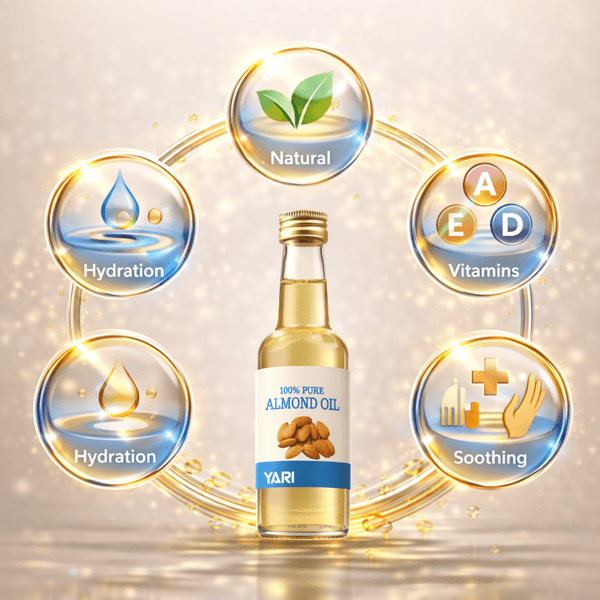 Yari 100% Pure Almond Oil 250 ml - CosFair GmbH