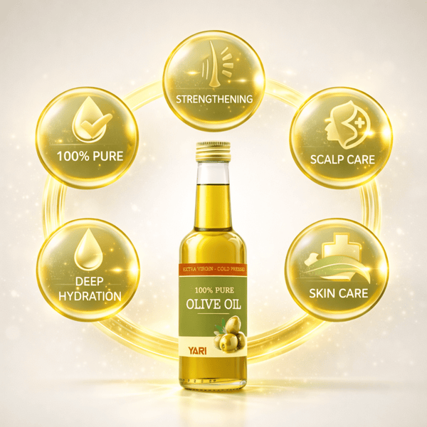 Yari 100% Pure Olive Oil Extra Virgin - Cold Pressed 250 ml - CosFair GmbH