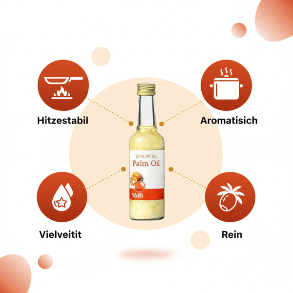 Yari 100% Pure Palm Oil 250 ml - CosFair GmbH