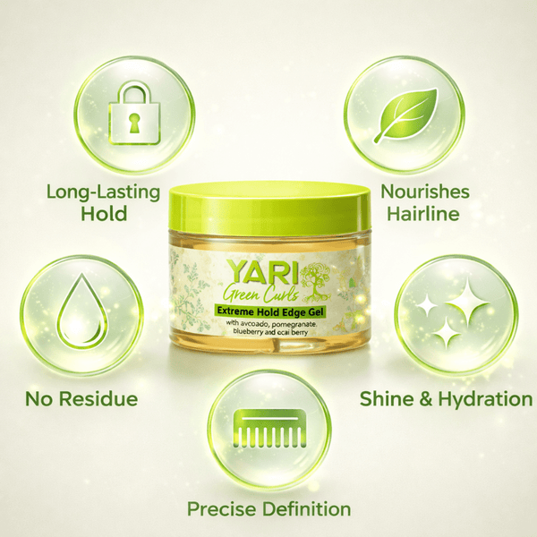 Yari Green Curls Extreme Hold Edge Gel - CosFair GmbH