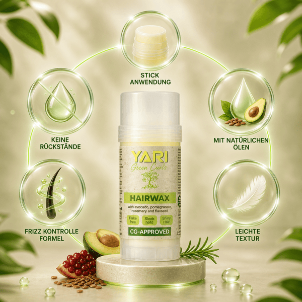 Yari Green Curls Hairwax Stick - 60ml - CosFair GmbH