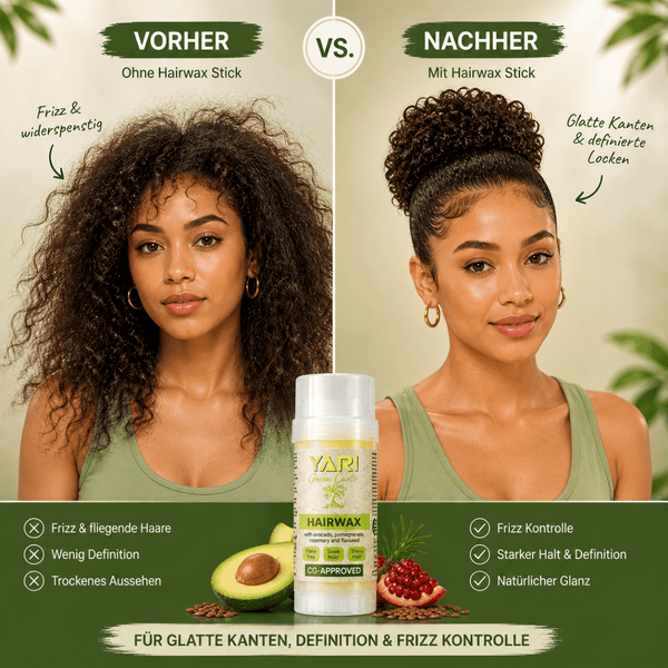 Yari Green Curls Hairwax Stick - 60ml - CosFair GmbH