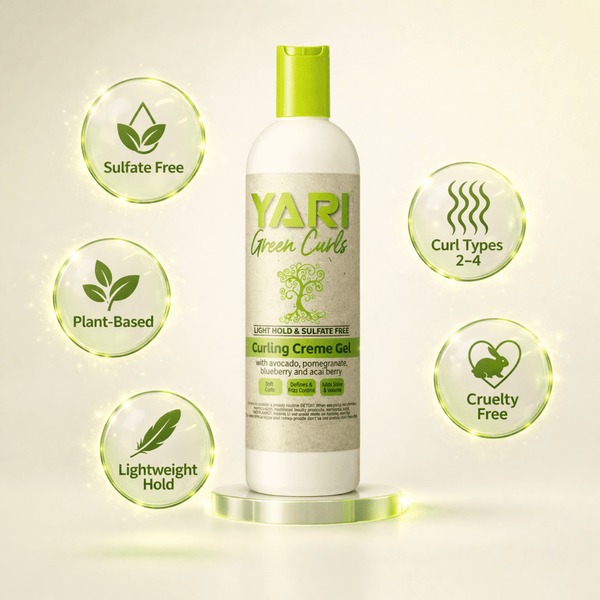 Yari Green Curls Light Hold & Sulfate - Free Curling Gel 355 ml - CosFair GmbH