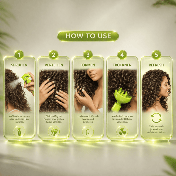 Yari Green Curls Quick Re - styling Coconut Water 500 ml - CosFair GmbH