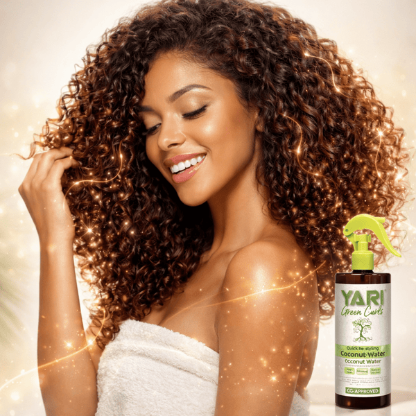 Yari Green Curls Quick Re - styling Coconut Water 500 ml - CosFair GmbH