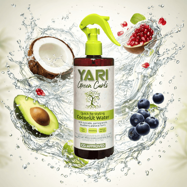 Yari Green Curls Quick Re - styling Coconut Water 500 ml - CosFair GmbH