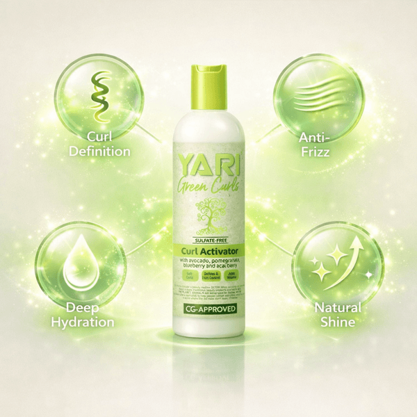 Yari Green Curls Sulfate - Free Hair Curl Activator 355 ml - CosFair GmbH