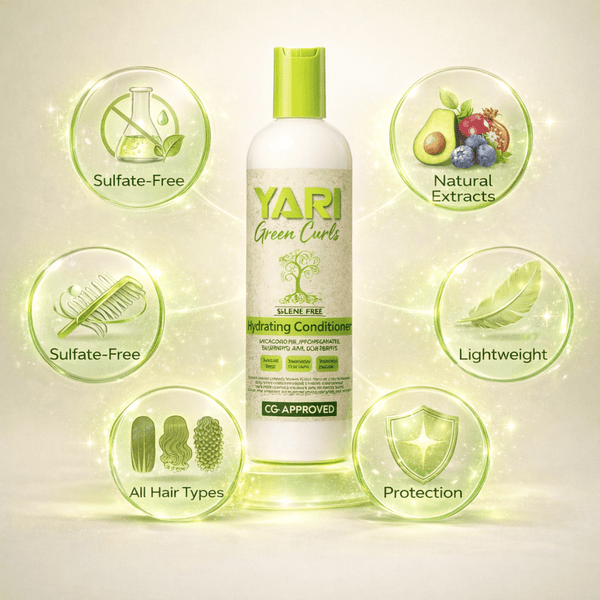 Yari Green Curls Sulfate - Free Hydrating Conditioner 355 ml - CosFair GmbH
