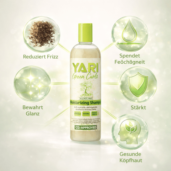 Yari Green Curls Sulfate - Free Moisturizing Shampoo 355 ml - CosFair GmbH