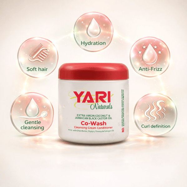 Yari Naturals Coconut & Black Castor Oil Co - Wash 475 ml - CosFair GmbH