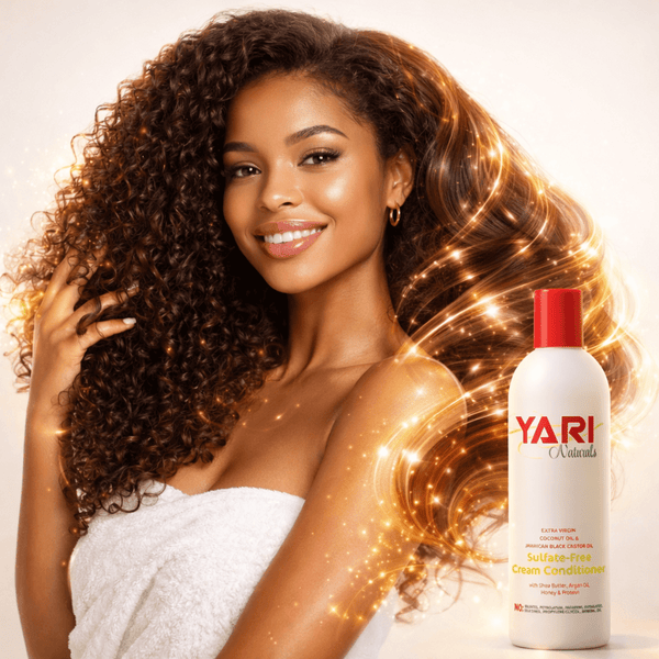 Yari Naturals Coconut & Black Castor Oil Conditioner 375 ml - CosFair GmbH
