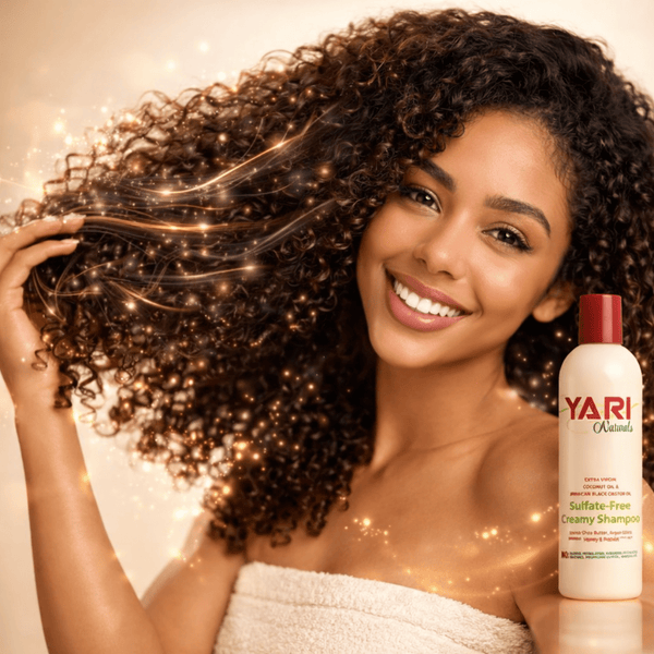 Yari Naturals Coconut & Black Castor Oil Creamy Shampoo 375 ml - CosFair GmbH