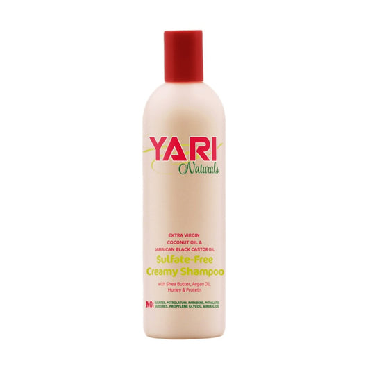 Yari Naturals Coconut & Black Castor Oil Creamy Shampoo 375ml - CosFair GmbH