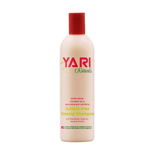 Yari Naturals Coconut &amp; Black Castor Oil Creamy Shampoo 375ml - CosFair GmbH