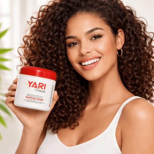 Yari Naturals Coconut & Black Castor Oil Curling Cream 475 ml - CosFair GmbH